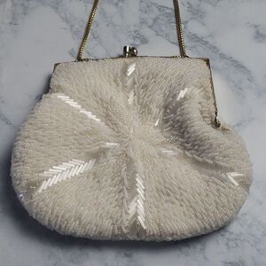 Hand Made Vintage Beaded Handbag